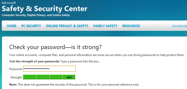 Mật khẩu của bạn có bảo mật - Check your password - is it strong